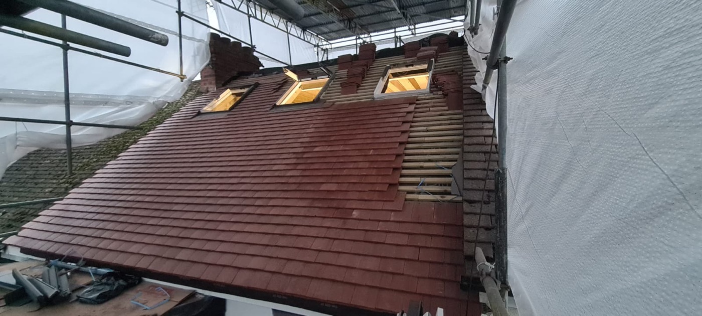 Swift Roofers flat roofing project 1